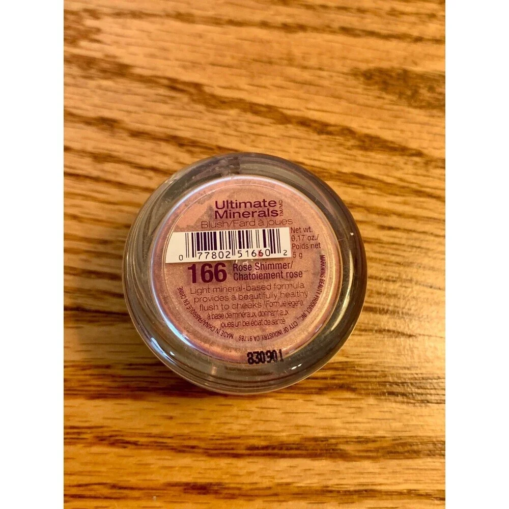 Wet n Wild Ultimate Minerals Loose Blush  #168 Rose Shimmer SEALED Blush Highlit